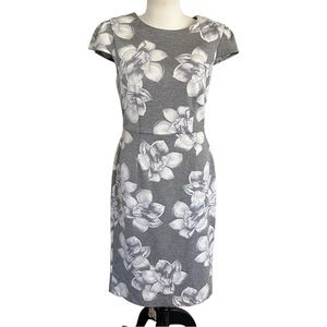 Betsy Johnson Floral Midi Dress Size 8